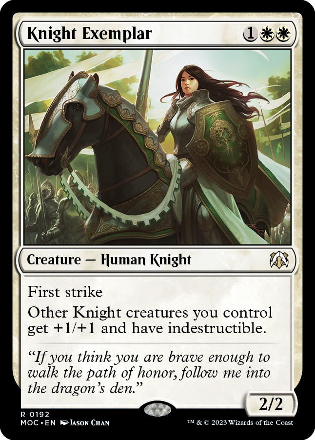 Knight Exemplar [March of the Machine Commander] | Local Legends