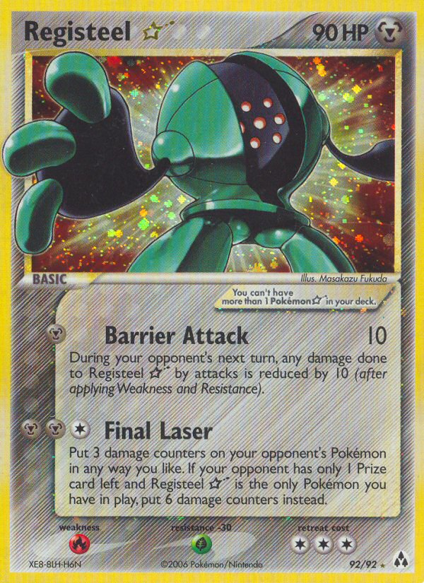 Registeel Star (92/92) [EX: Legend Maker] | Local Legends