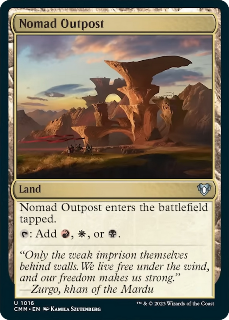 Nomad Outpost [Commander Masters] | Local Legends