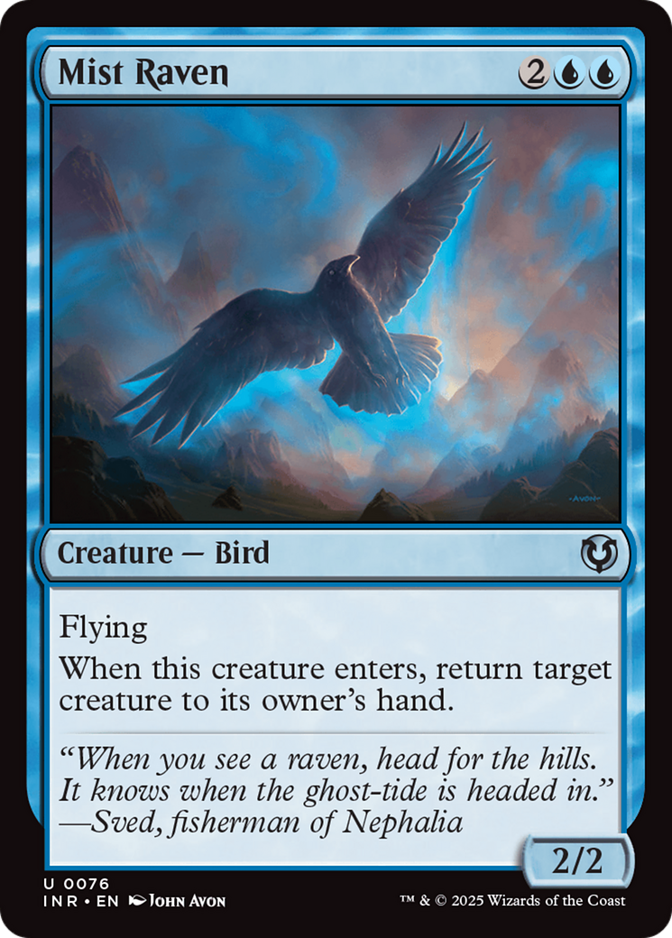 Mist Raven [Innistrad Remastered] | Local Legends