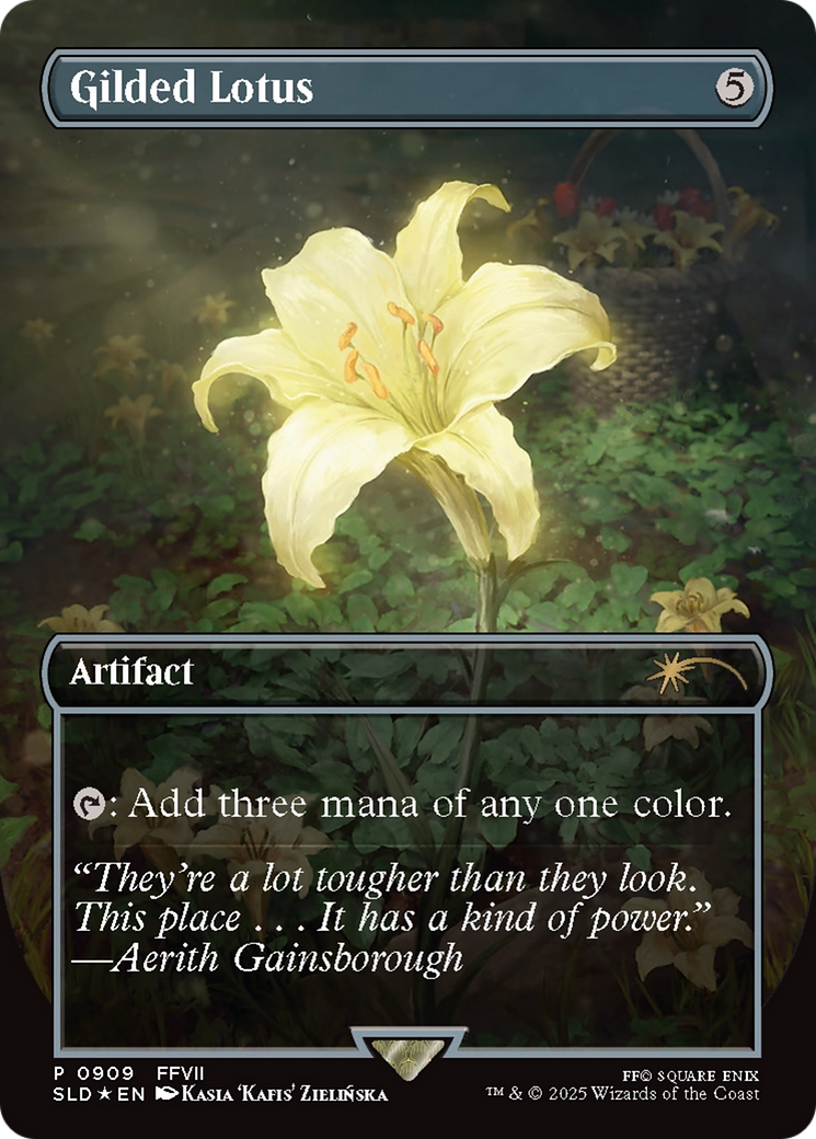 Gilded Lotus (Rainbow Foil) (909) [Secret Lair Drop Series] | Local Legends