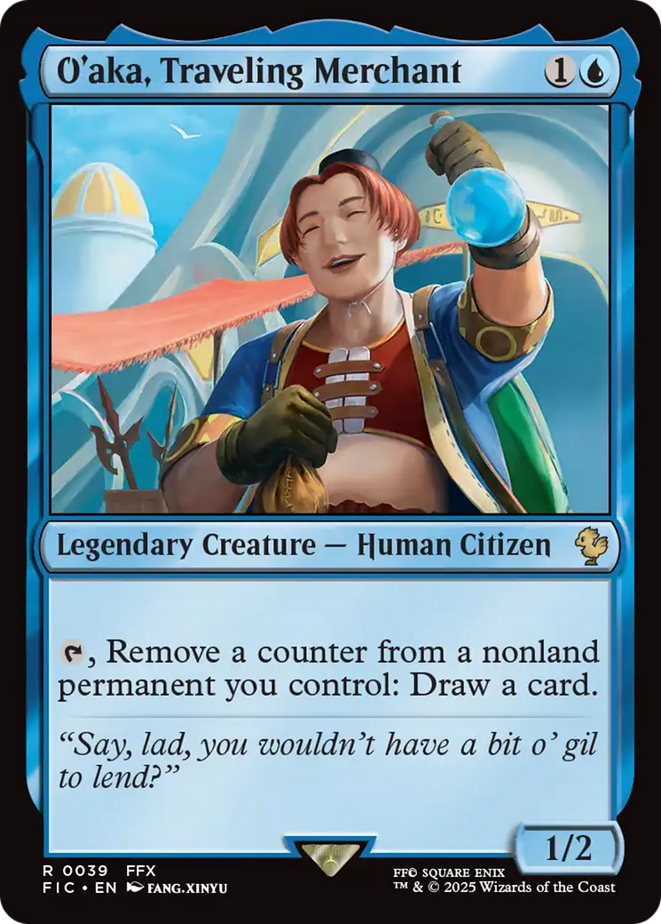 O'aka, Traveling Merchant [FINAL FANTASY Commander] | Local Legends