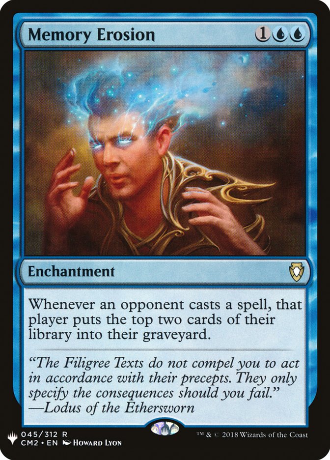 Memory Erosion [Mystery Booster] | Local Legends