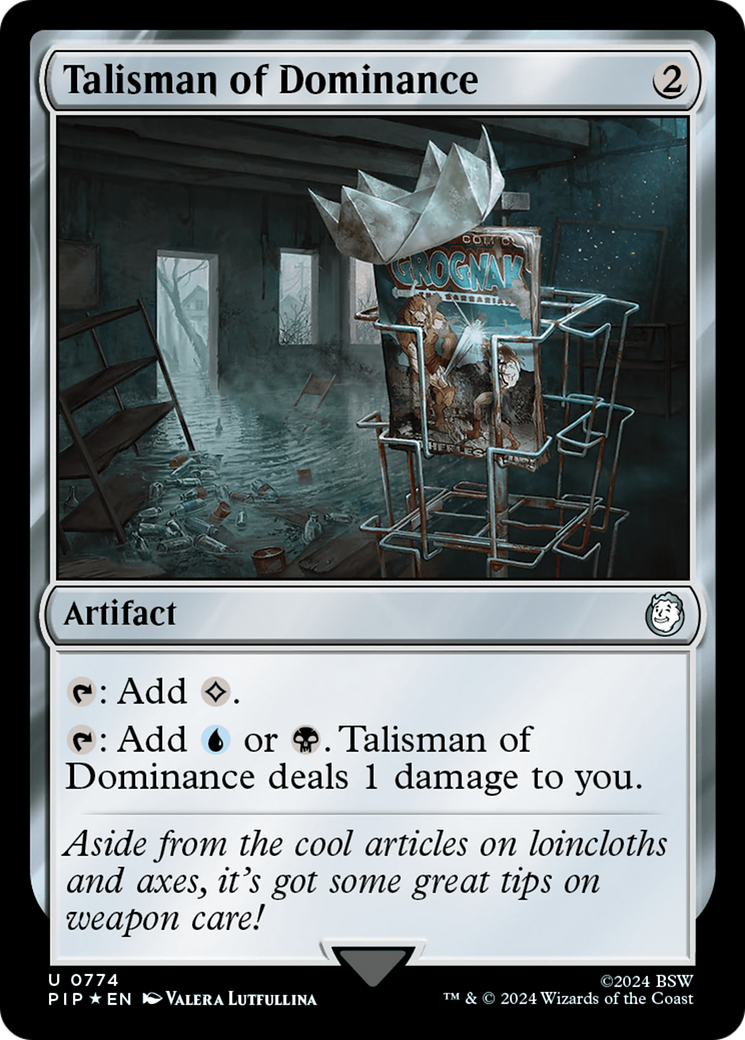 Talisman of Dominance (Surge Foil) [Fallout] | Local Legends