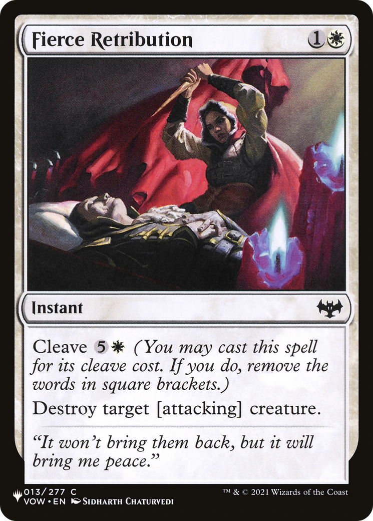Fierce Retribution [The List] | Local Legends