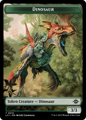 Gnome // Dinosaur (0010) Double-Sided Token [The Lost Caverns of Ixalan Tokens] | Local Legends