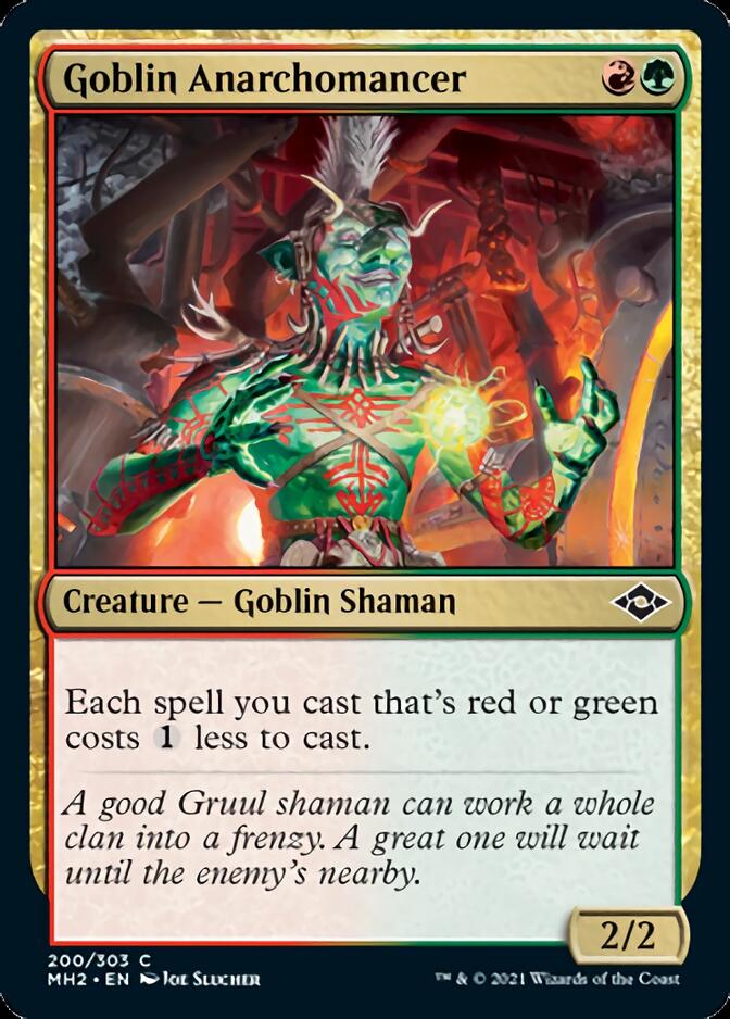 Goblin Anarchomancer [Modern Horizons 2] | Golgari Games