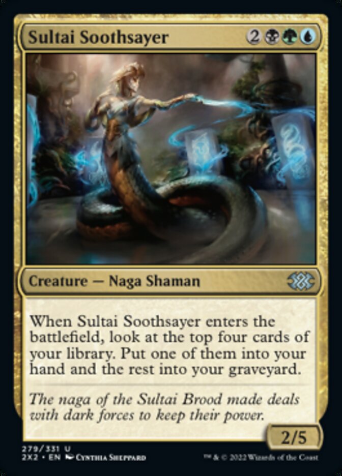 Sultai Soothsayer [Double Masters 2022] | Local Legends