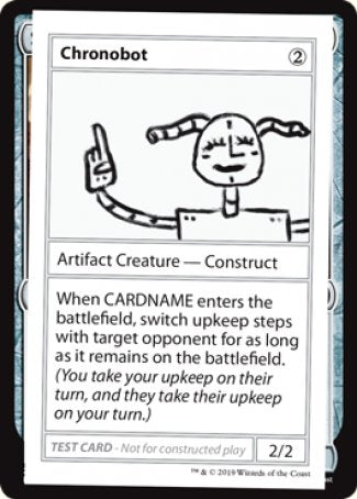 Chronobot (2021 Edition) [Mystery Booster Playtest Cards] | Local Legends
