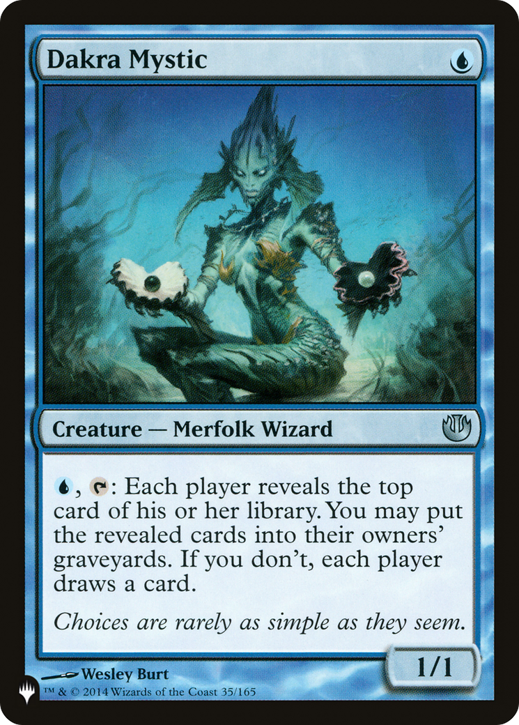 Dakra Mystic [The List] | Local Legends