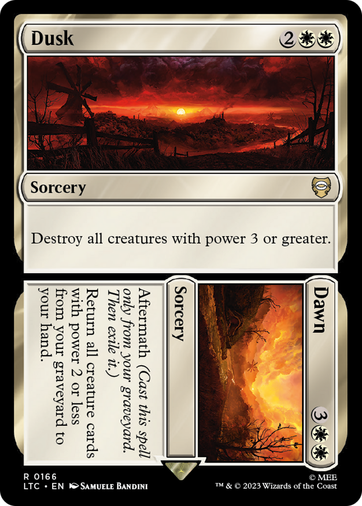 Dusk // Dawn [The Lord of the Rings: Tales of Middle-Earth Commander] | Local Legends
