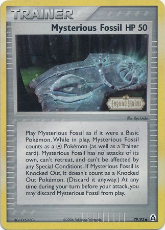 Mysterious Fossil (79/92) (Stamped) [EX: Legend Maker] | Local Legends