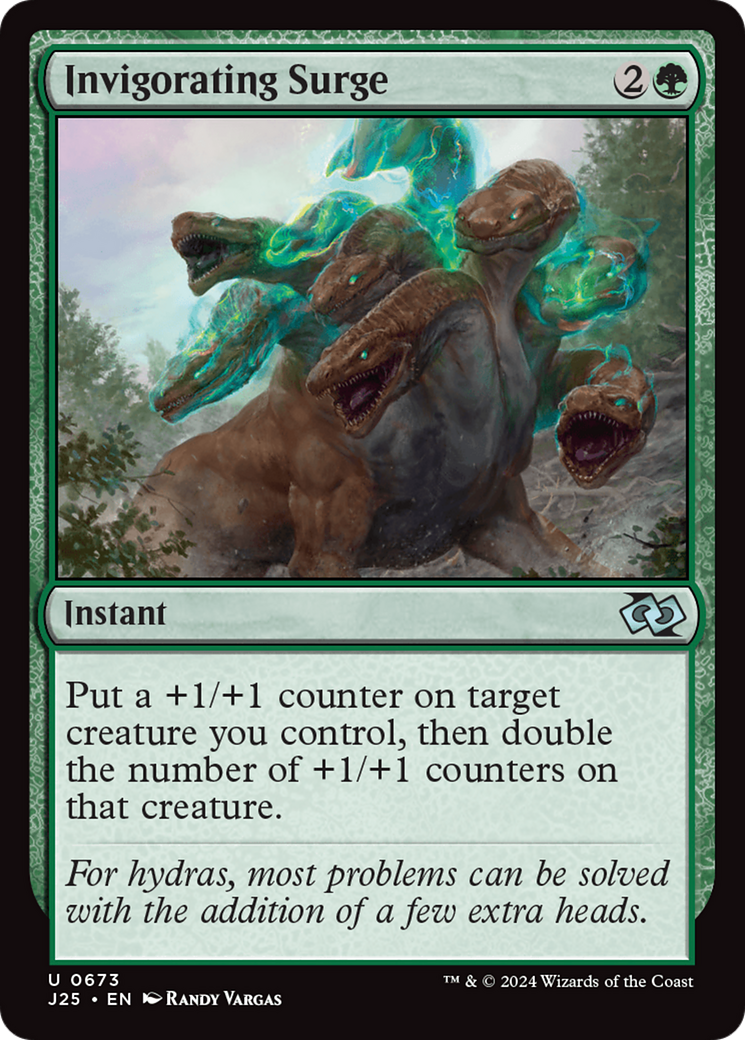 Invigorating Surge [Foundations Jumpstart] | Local Legends