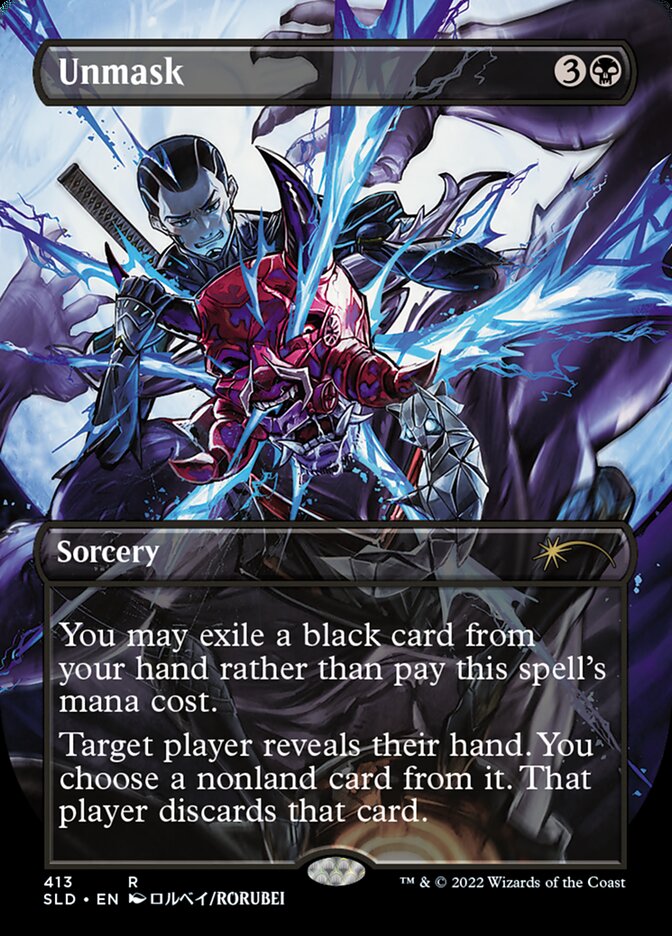 Unmask (Borderless) [Secret Lair Drop Series] | Local Legends
