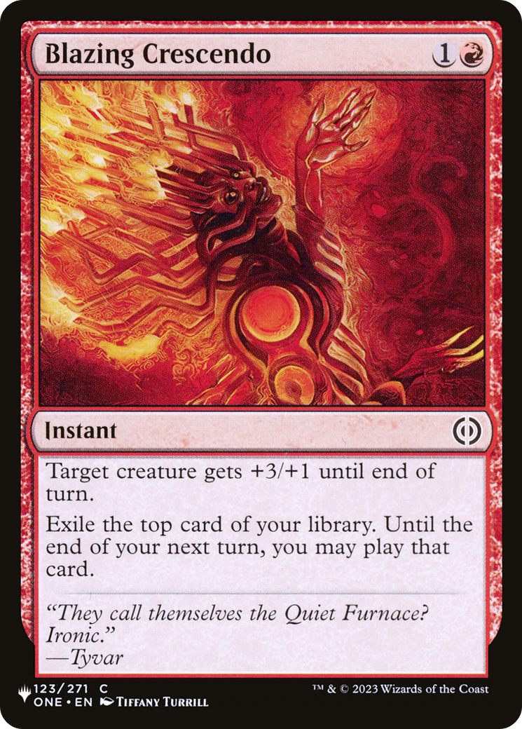 Blazing Crescendo [The List] | Local Legends