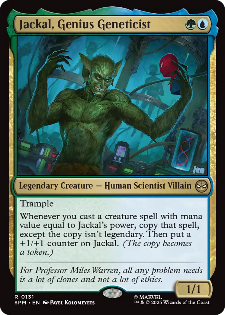 Jackal, Genius Geneticist [Marvel's Spider-Man] | Local Legends