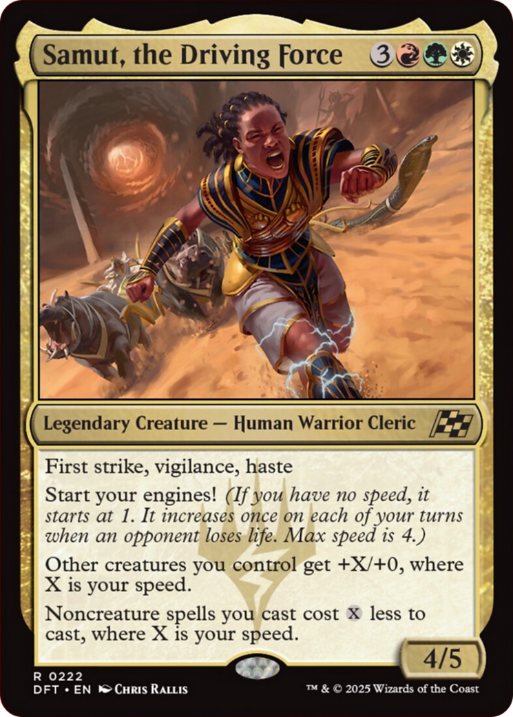 Samut, the Driving Force [Aetherdrift] | Local Legends