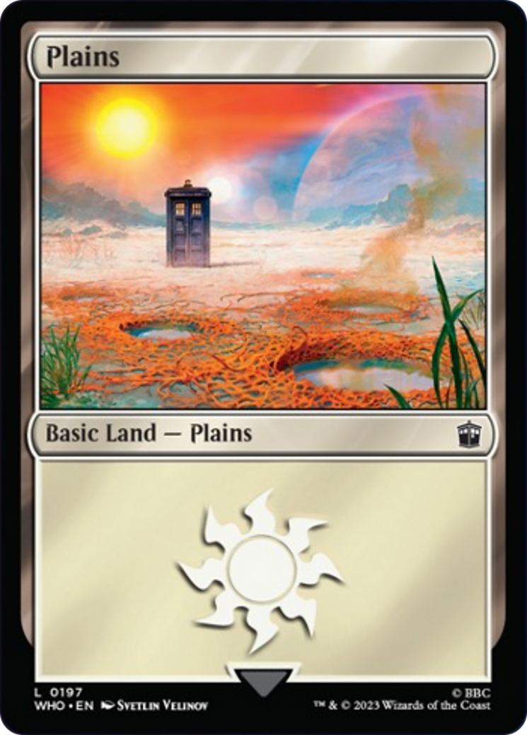 Plains (197) [Doctor Who] | Golgari Games