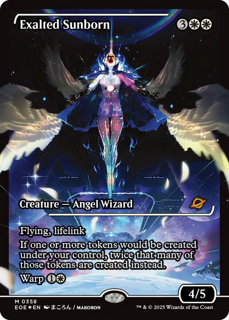 Exalted Sunborn (Showcase) [Edge of Eternities] | Local Legends
