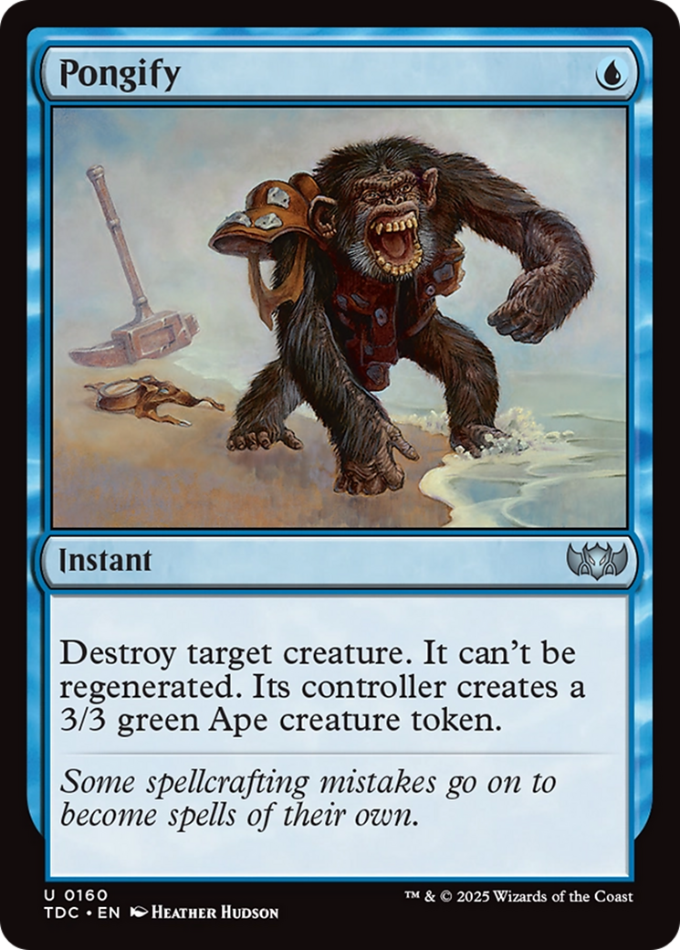Pongify [Tarkir: Dragonstorm Commander] | Local Legends