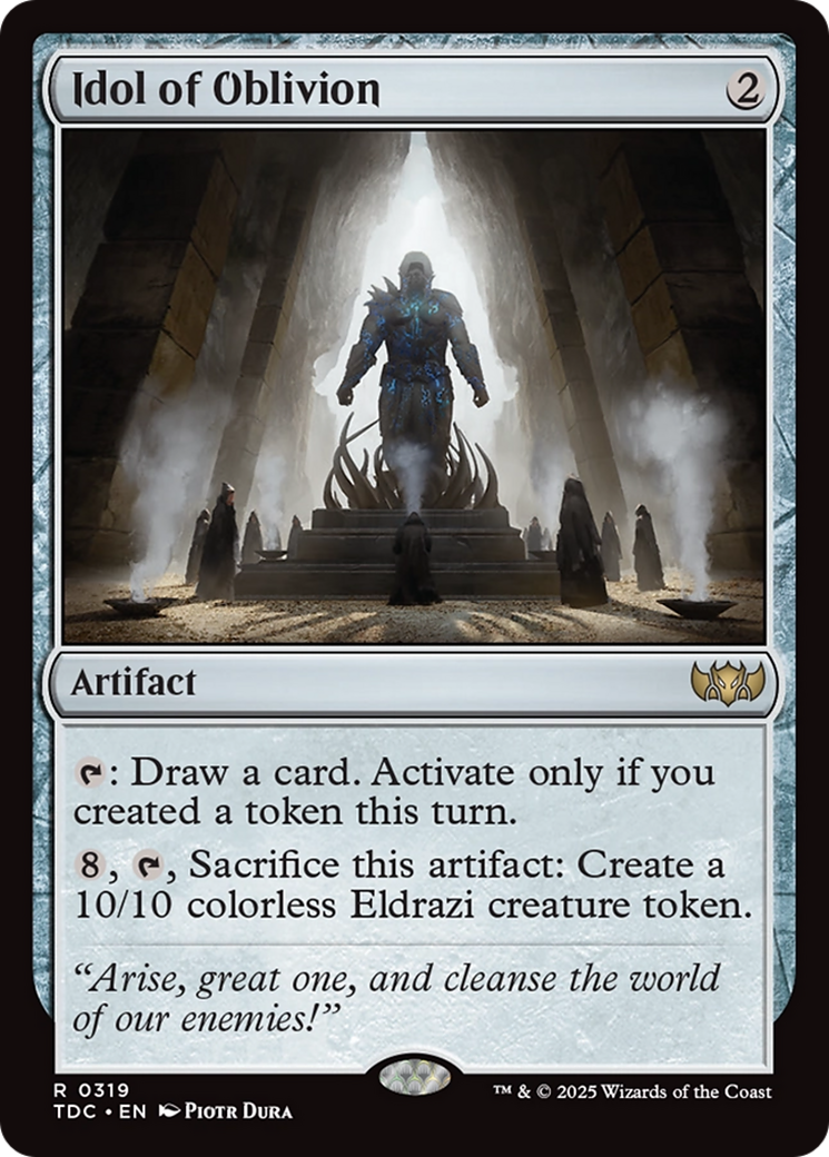 Idol of Oblivion [Tarkir: Dragonstorm Commander] | Local Legends