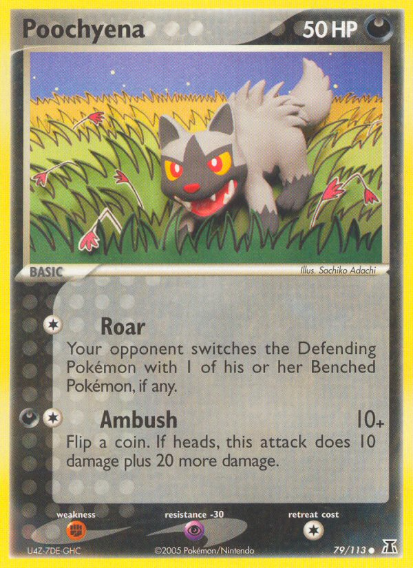 Poochyena (79/113) [EX: Delta Species] | Local Legends