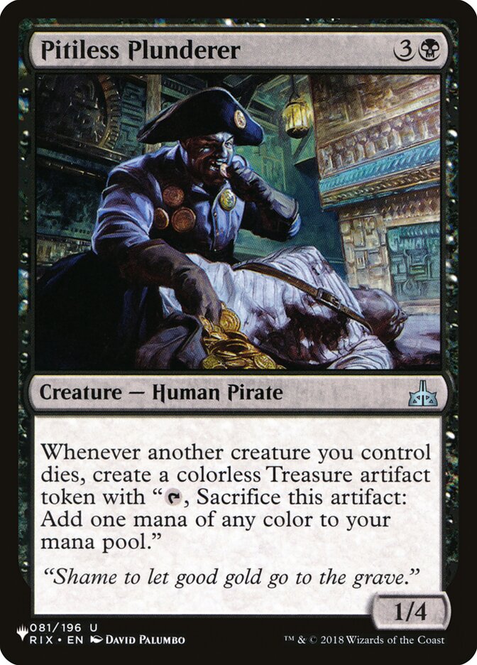 Pitiless Plunderer [The List] | Local Legends