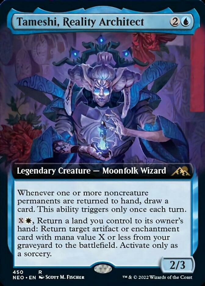 Tameshi, Reality Architect (Extended Art) [Kamigawa: Neon Dynasty] | Local Legends