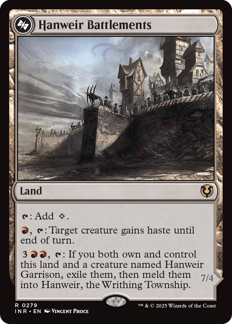 Hanweir Battlements [Innistrad Remastered] | Local Legends