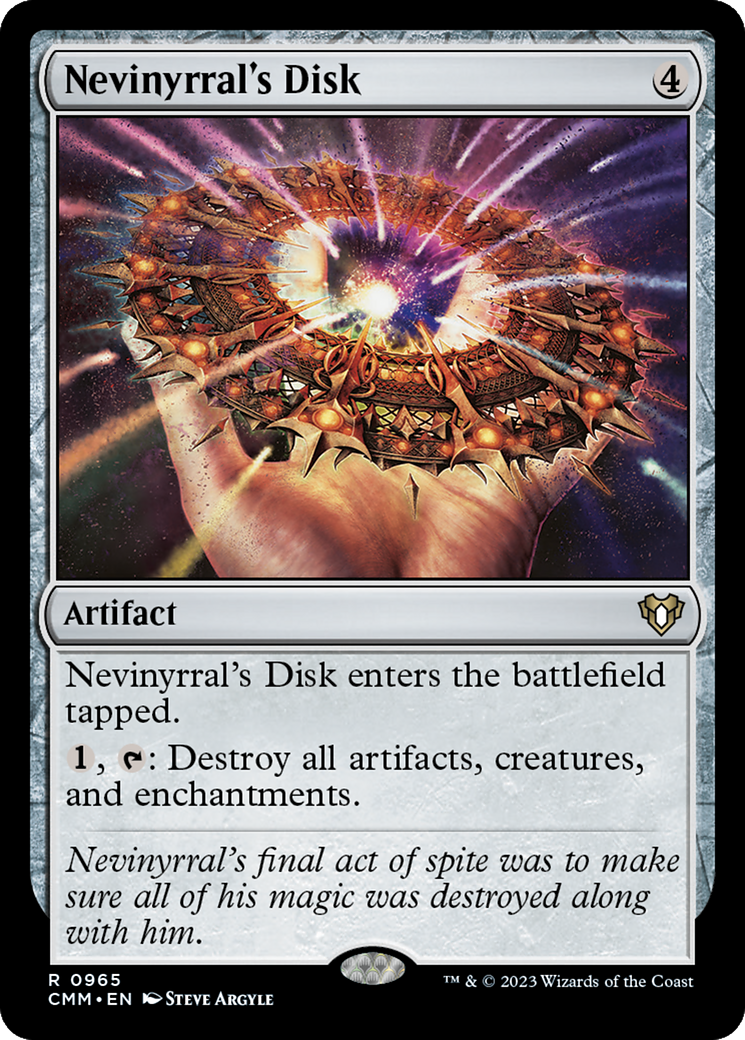 Nevinyrral's Disk [Commander Masters] | Local Legends