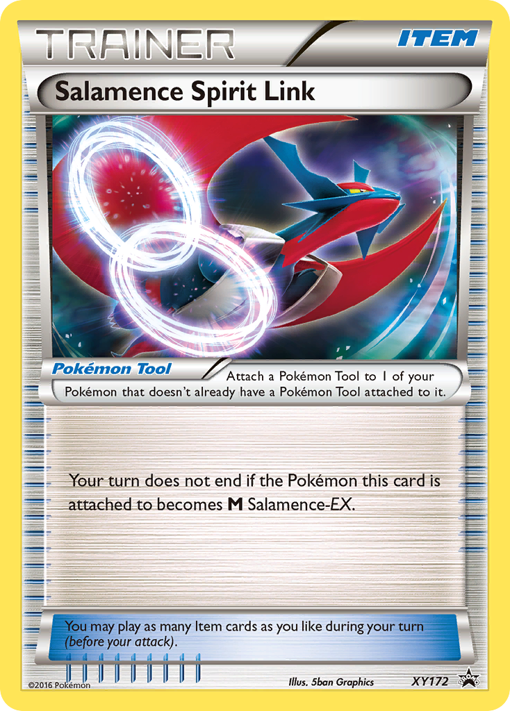 Salamence Spirit Link (XY172) [XY: Black Star Promos] | Golgari Games