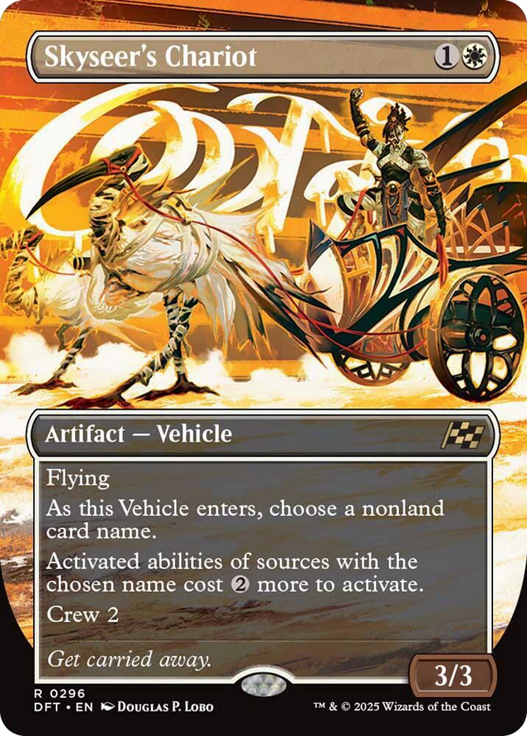 Skyseer's Chariot (Borderless) [Aetherdrift] | Local Legends