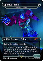Darksteel Colossus - Optimus Prime (Borderless) [Secret Lair Drop Series] | Local Legends