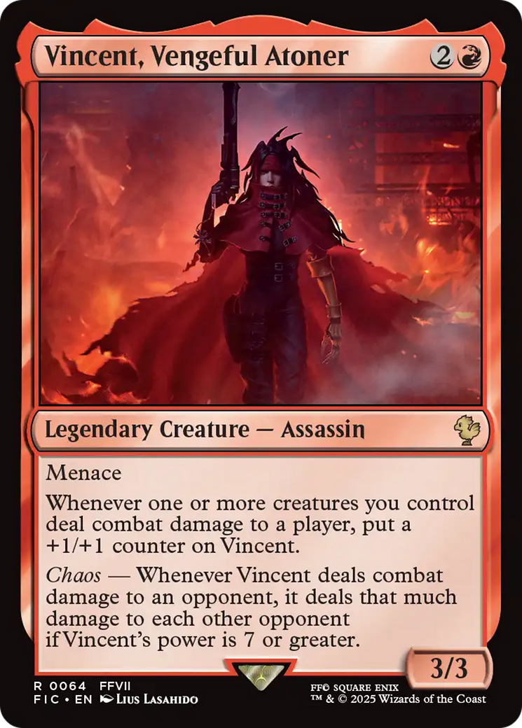 Vincent, Vengeful Atoner [FINAL FANTASY Commander] | Local Legends