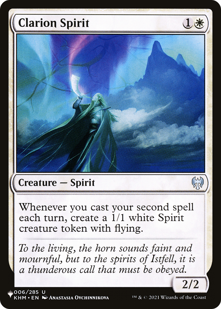 Clarion Spirit [The List] | Local Legends
