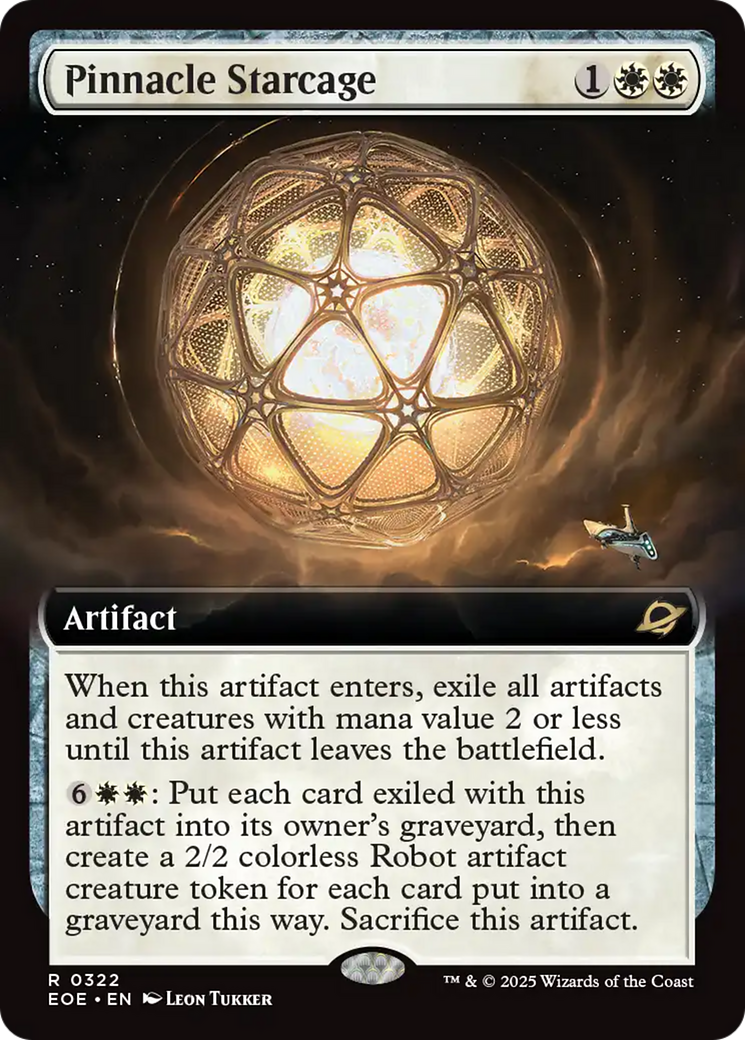 Pinnacle Starcage (Extended Art) [Edge of Eternities] | Local Legends