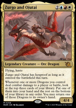 Zurgo and Ojutai (Promo Pack) [March of the Machine Promos] | Golgari Games