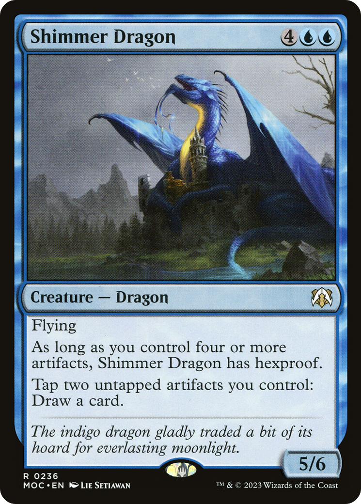 Shimmer Dragon [March of the Machine Commander] | Local Legends