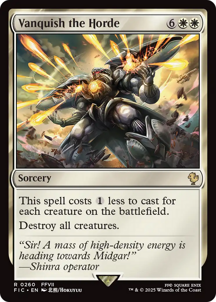 Vanquish the Horde [FINAL FANTASY Commander] | Local Legends