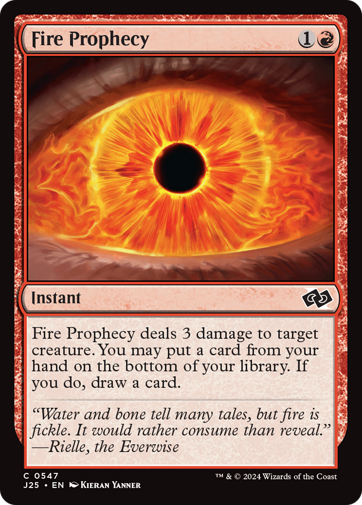 Fire Prophecy [Foundations Jumpstart] | Local Legends