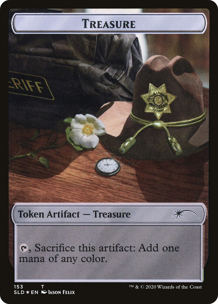 Treasure // Insect Double-Sided Token [Secret Lair Drop Series] | Golgari Games