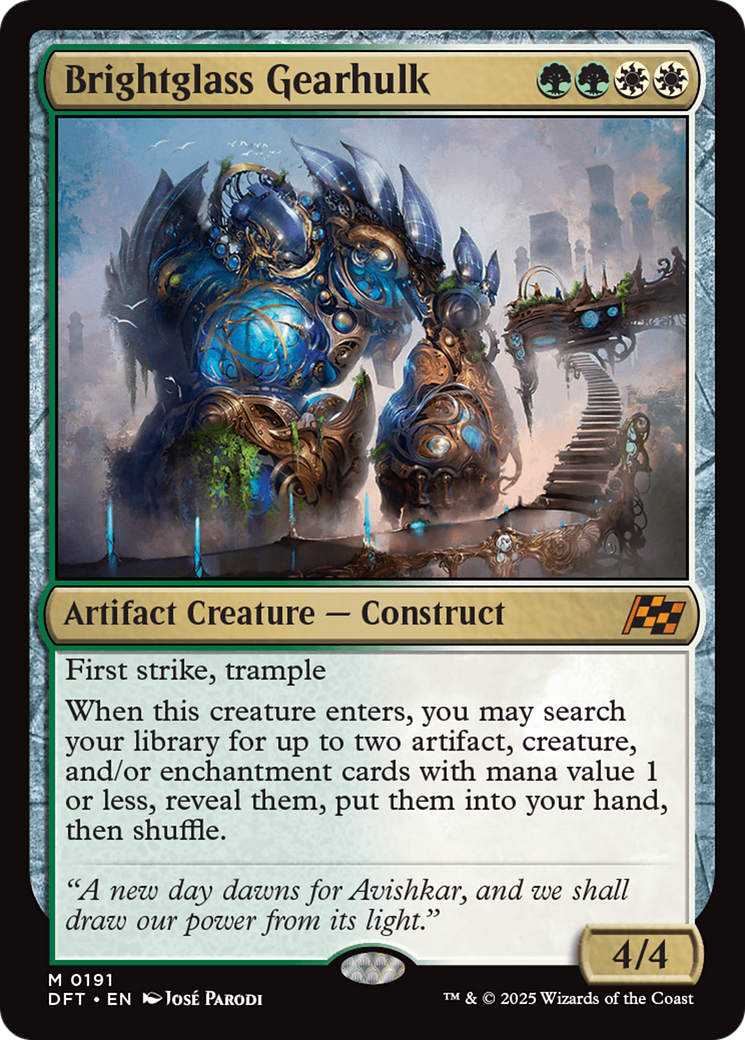 Brightglass Gearhulk [Aetherdrift] | Local Legends