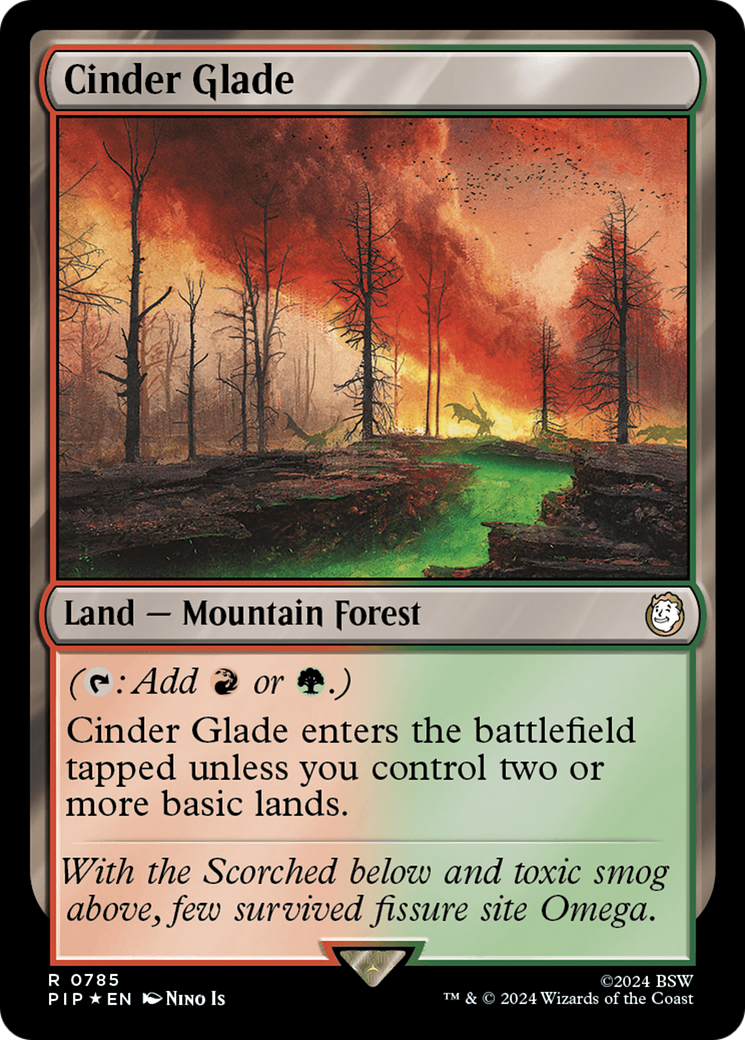 Cinder Glade (Surge Foil) [Fallout] | Local Legends