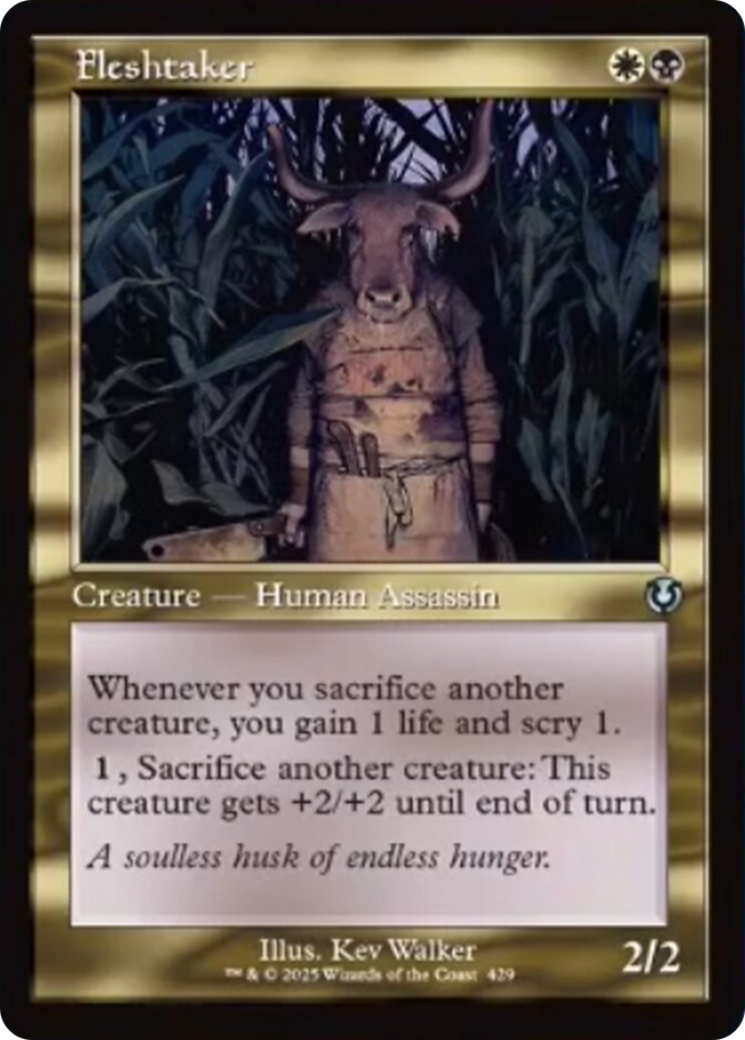 Fleshtaker (Retro Frame) [Innistrad Remastered] | Local Legends