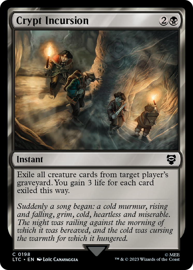 Crypt Incursion [The Lord of the Rings: Tales of Middle-Earth Commander] | Local Legends