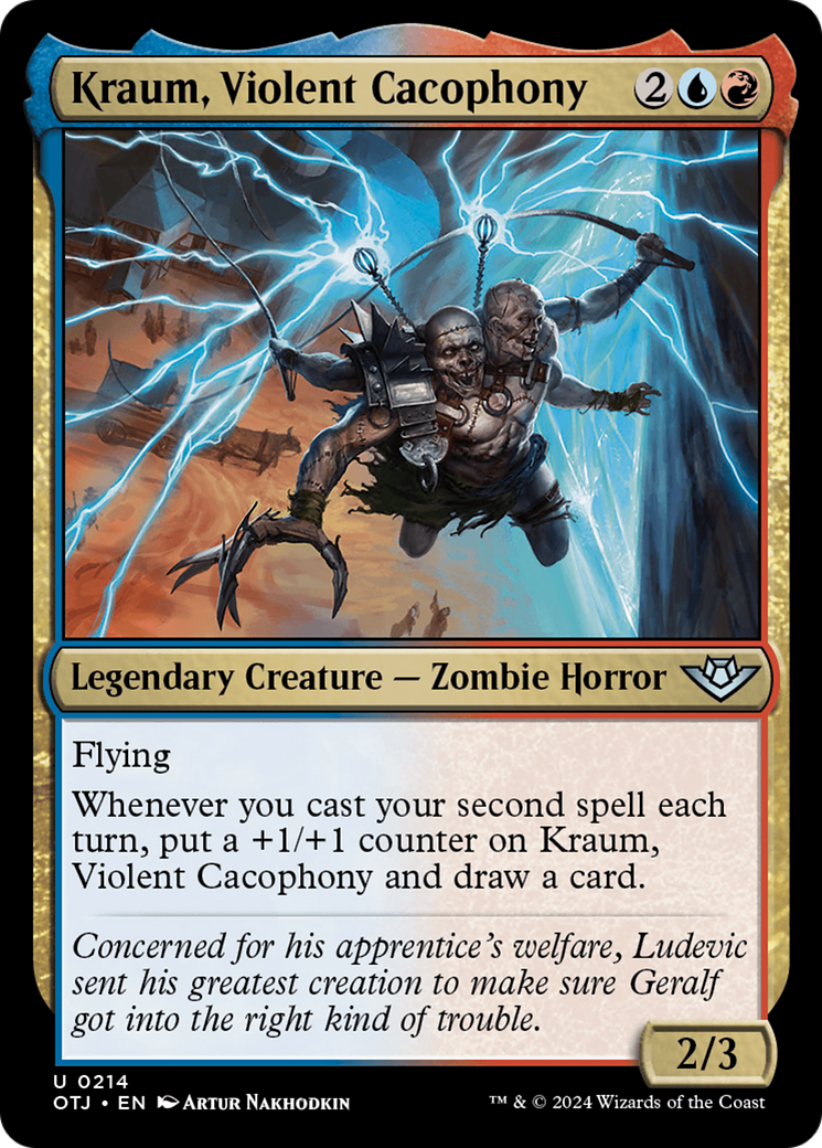 Kraum, Violent Cacophony [Outlaws of Thunder Junction] | Local Legends