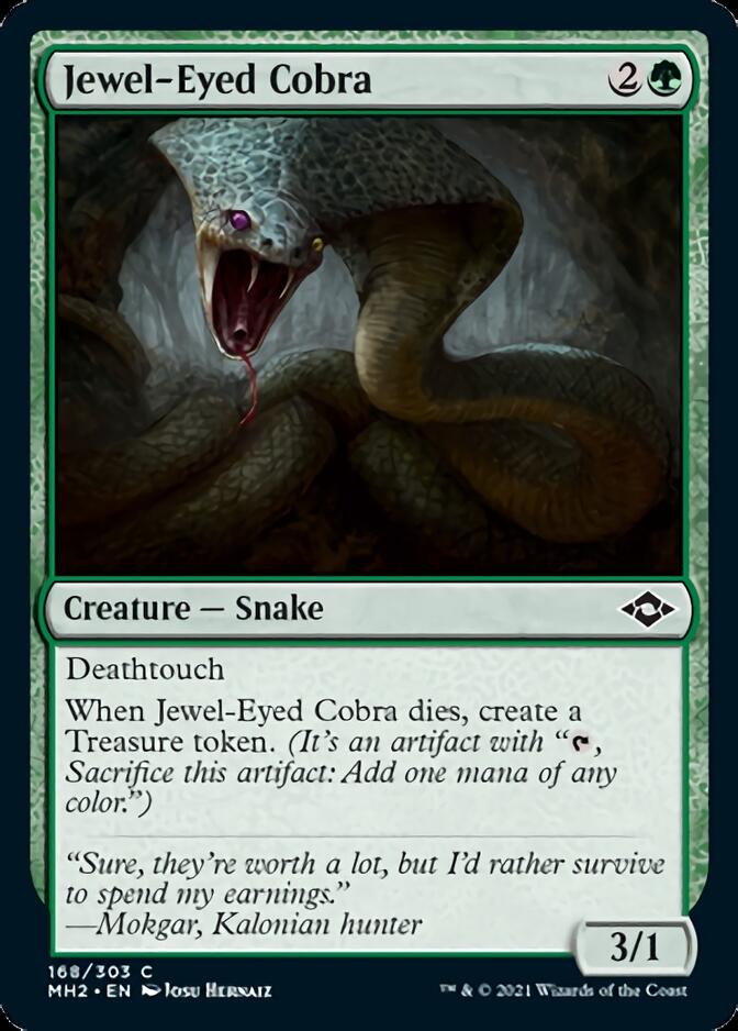 Jewel-Eyed Cobra [Modern Horizons 2] | Golgari Games