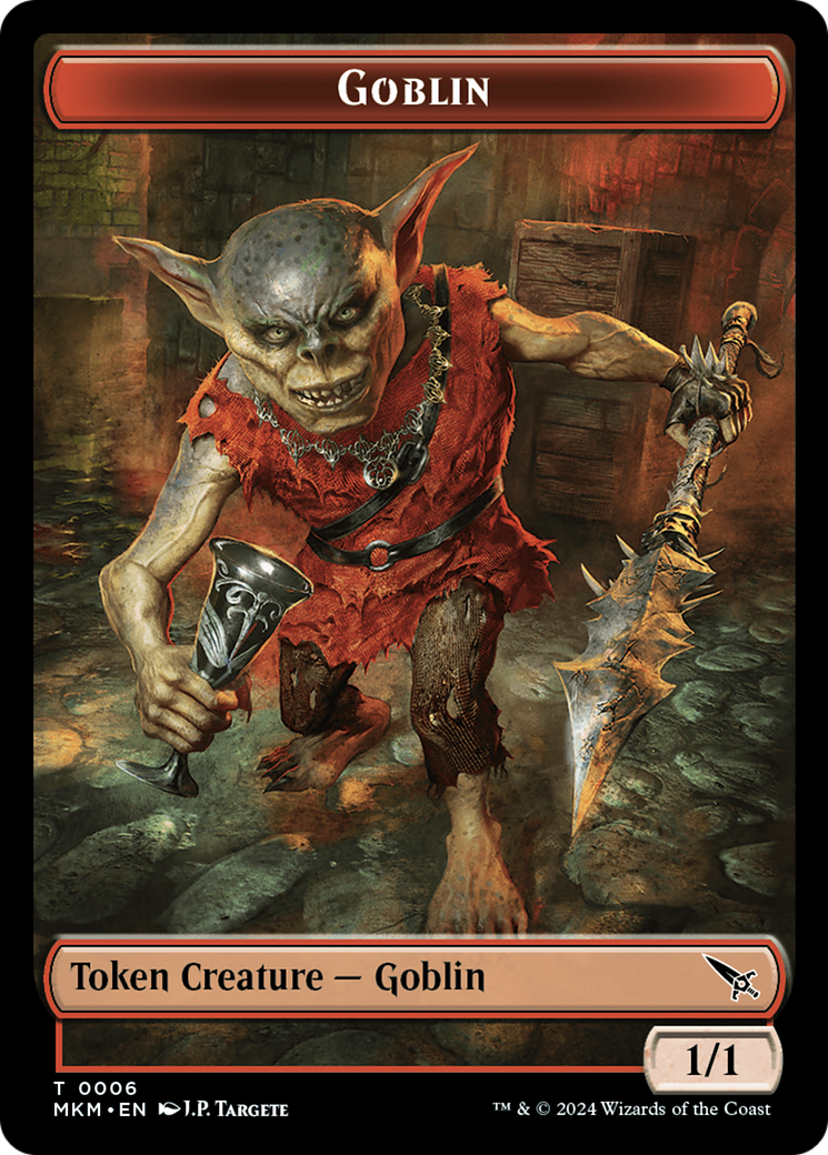 Detective // Goblin Double-Sided Token [Murders at Karlov Manor Tokens] | Local Legends