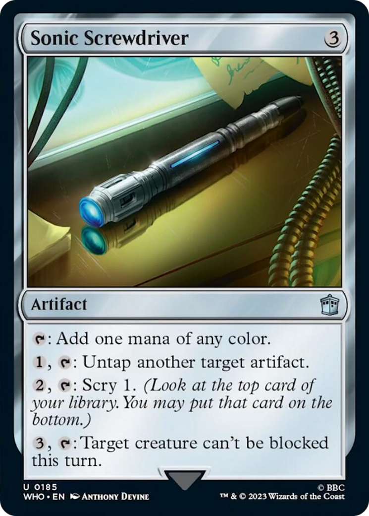 Sonic Screwdriver (0185) [Doctor Who] | Local Legends