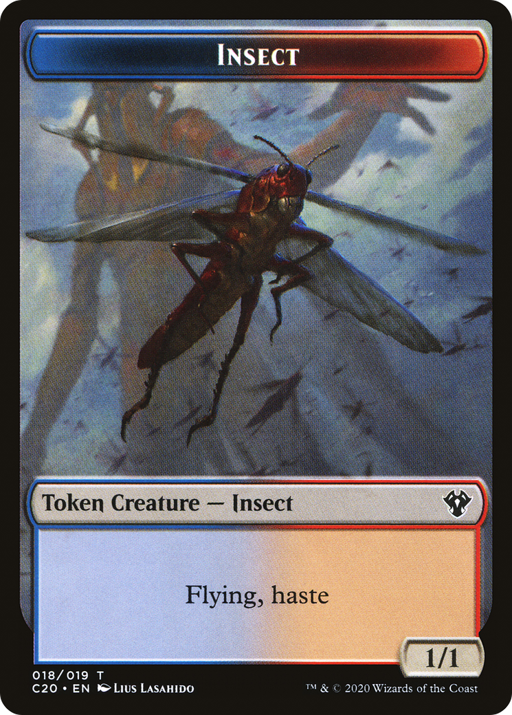 Treasure // Insect Double-Sided Token [Secret Lair: Heads I Win, Tails You Lose Tokens] | Local Legends